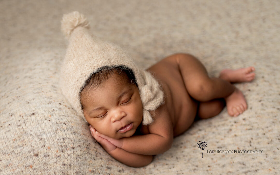 in-studio newborn photography